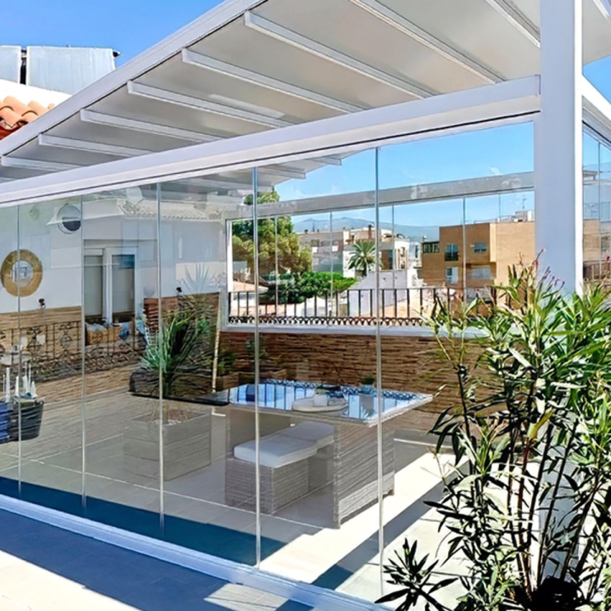 Cerramiento de terrazas