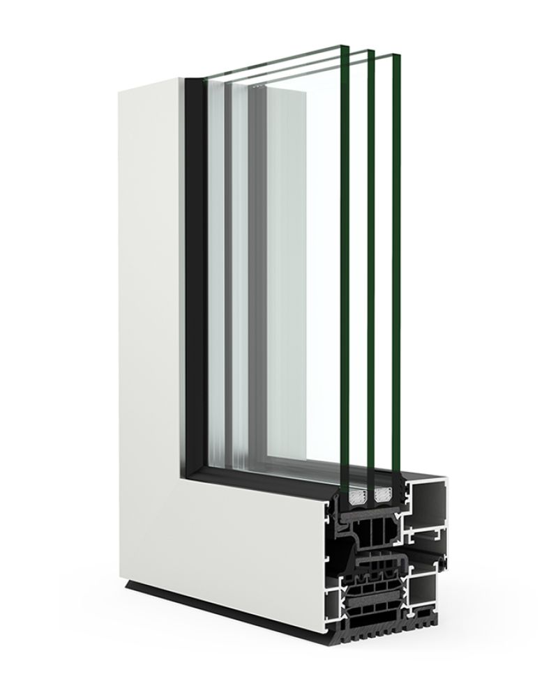 Ventana de aluminio perfil