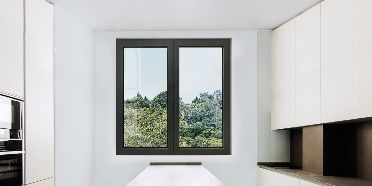 Foto de ventana de aluminio